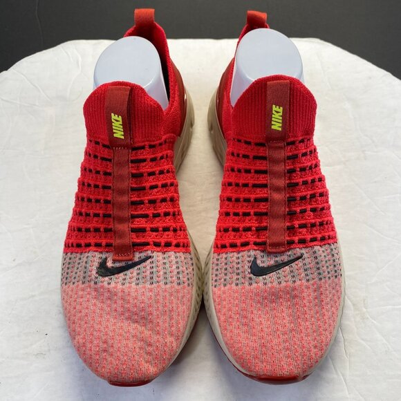Nike Phantom React Flyknit Shoes Mens Size 10 Slip On Running DV2145-600 - Picture 14 of 15